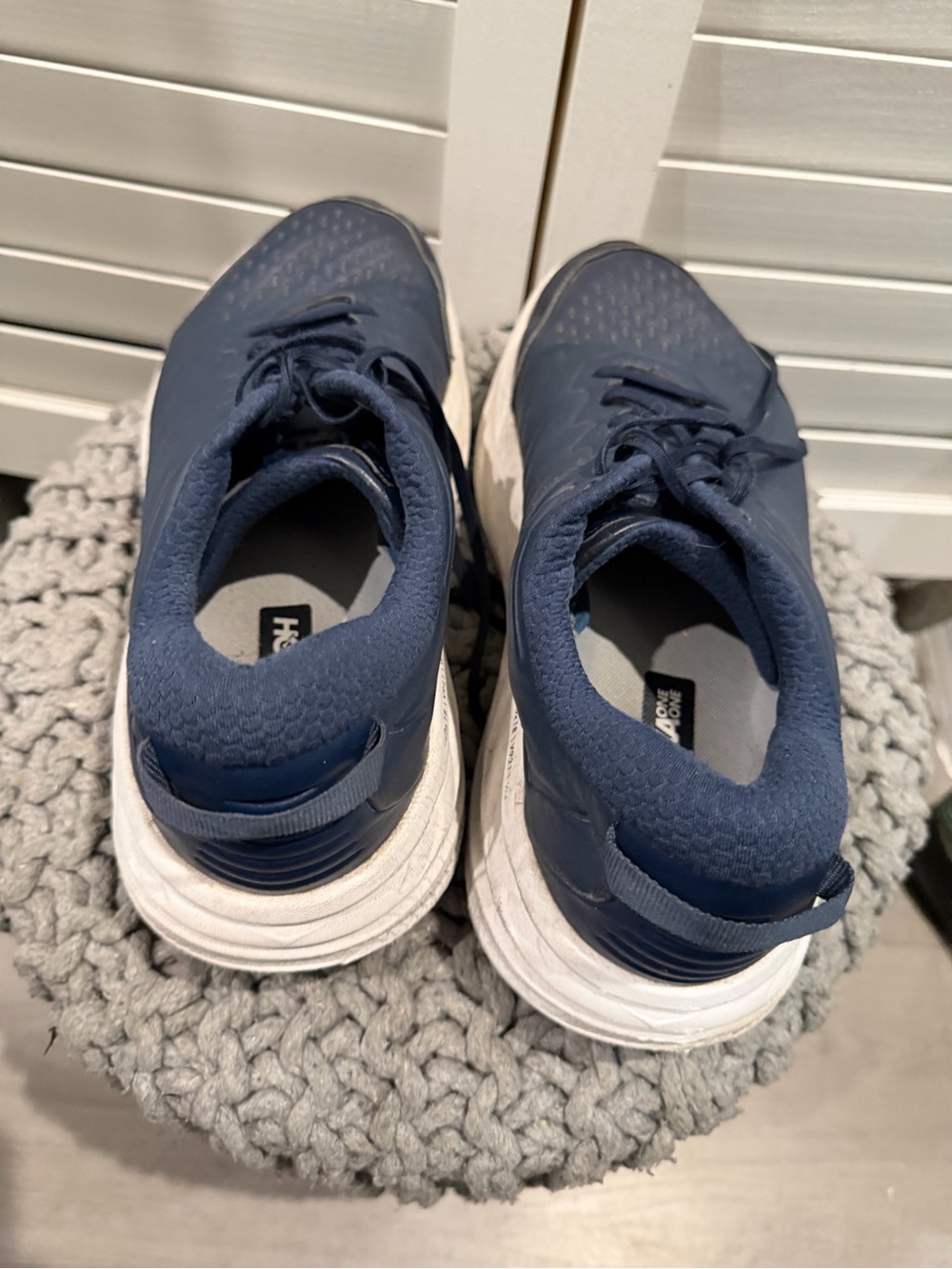 Hoka Men's Navy Athletic Running Sneakers - Picture 3 of 6